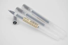 Pilot corporation published some ecological facts about its pens in 2015. Muji Gel Ink Ball Point Pen Black 0 38mm Pack Of 3 Japan Import Buy Online In Dominica At Dominica Desertcart Com Productid 38368284