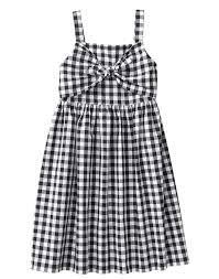 Black And White Gingham Dress Toddler Girls Sleeveless Casual Woven Dress Black White Gingham Tie Cv18du8cdng Kids Dress Girl Outfits Baby Dress Design