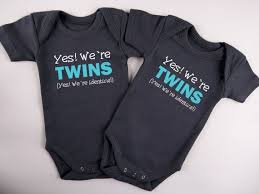 Baby Twin Boys Yes We Re Twins Yes We Re Identical Set Of 2 Graphite Gray Bodysuits Twin Baby Shower Twin Gifts Twin Baby Boys Twin Baby Boys Twin Baby Clothes Twin Onesies