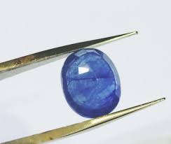 Stone neelam for sale in pakistan. Abhimantrit Blue Sapphire Neelam Stone Lab Certified Gemstone 8 25 Carat Shivaago