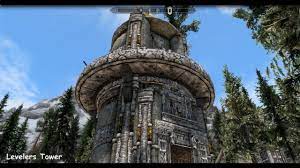Levelers Tower - Skyrim Special Edition House Mod - YouTube