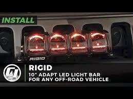 Rigid Industries 210413 Led Light Bar Adapt 10 Cj Pony Parts