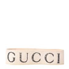 Gucci Cotton Elastic Gucci Logo Headband White 535670 Gucci logo, gucci logo fashion, logo gucci, text, trademark png. gucci cotton elastic gucci logo