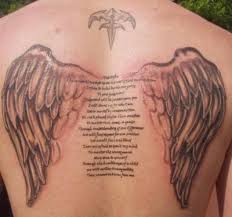 Small angel wings with halo angel tattoo designs small. Angel Wings Halo Tattoo Foot Tattoos Design
