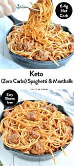 Spaghetti And Meatballs Keto Pasta Recipe Keto Recipes Easy Keto Recipes