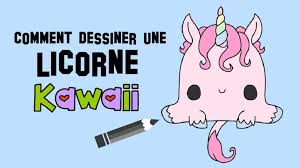Comment Dessiner Une Licorne Kawaii Licorne Coloriage Comment Dessiner Une Licorne Coloriage Facile