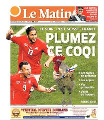 « chaque match a son histoire. Suisse France Une Defaite Salutaire