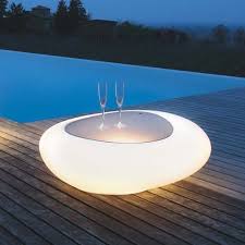 Kos Coffee Table With Light With Images Outdoor Coffee Tables Coffee Table Modern Furniture