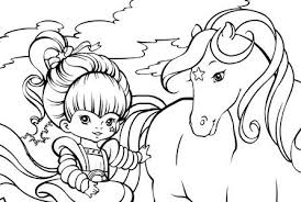 Download or print on the site for free, 70 image for kids and adults. 38 Rainbow Brite Coloring Pages Ideas Rainbow Brite Coloring Pages Coloring For Kids