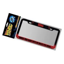 It is the perfect accessory for you and your vehicle, select an original art and enjoy it now. Back To The Future 88 Mph License Plate Frame