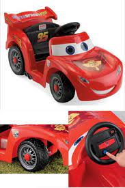 Fyi Ride On Car Electric Red 6v Battery Power Wheels Lightning Mcqueen Kids Race Toy Lightning Mcqueen Power Wheels Kids Races Power Wheels