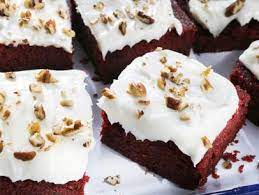 Reviewed by millions of home cooks. Nana S Red Velvet Cake Icing 1 Bake Rotating The Pans Halfway Through The Cooking Until The Cake Pulls Away From The Side Of The Pans And A Toothpick Inserted In