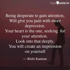 Being Desperate To Gain A Quotes Writings By Rishi Kannan Yourquote
