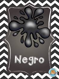 Descubre el efecto que tienen los colores en el aprendizaje de los niños. Color Negro