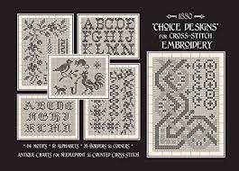 Check spelling or type a new query. Amazon Com Choice Designs For Cross Stitch Embroidery Antique Charted Pattern Plates Ebook Johnson Susan Kindle Store
