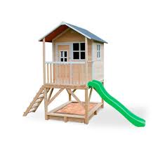 Si estás escogiendo una litera para la habitación de los niños, vale la pena invertir un poco más en llevar a casa unmodelo que venga con un montón. Casita De Madera Para Ninos Loft 500 Exit Outlet Piscinas