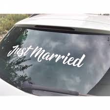 Höhle der löwen schlanke pillen zum abnehmen:größe xxl bis m in einem monat! Aufkleber Just Married Fur Ihre Perfekte