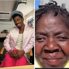 Omg Lil Nas x , Mother said she had her first child at 8 years old ,she  thought that $10 was a lot of money back then 💔😢 She's 48 and her oldest  child is 41 🤯