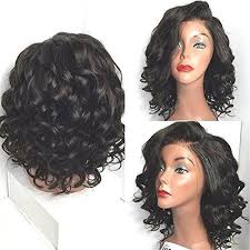 Chanecci Short Wet And Wavy Lace Front Wigs For Black Women Short Hairstyles Synthetic Front Lace Front Lace Wigs Human Hair Wig Hairstyles Natural Hair Styles