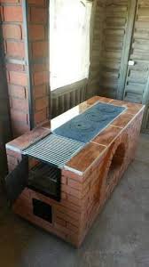 Centrada en la parte superior de la misma, haga una superficie de ladrillo de incendios, plana, de aproximadamente 10 ladrillos de ancho y 5 ladrillos de profundidad. Como Hacer Una Estufa De Lena Ecologica Buscar Con Google Outdoor Stove Outdoor Kitchen Design Outdoor Kitchen