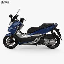 3d Model Of Honda Forza 300 2018 3d Model Forza Honda