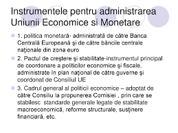 1.1 conceptul de pact de stabilitate şi crestere. Uniunea EconomicÄƒ Si MonetarÄƒ Ppt Download