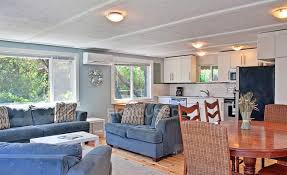 To use this setting, you arrange a placemat on the table and top it off with a dinner plate right on the center. Sofas And Dining Table In Modern Living Area Of Apartment Daylight Seats Stock Photo 263273536