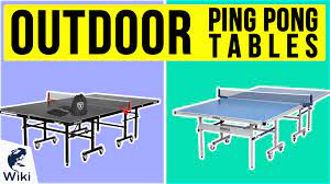 Will it be an indoor table or an outdoor table? Top 10 Outdoor Ping Pong Tables Of 2020 Video Review