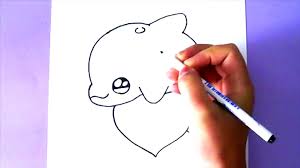Cute dessin kawaii animaux facile a faire. Comment Dessiner Un Dauphin Kawaii R5iwnakoufu Video Dailymotion