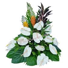 Fortunately, you can place a flower delivery instead. Delivery Famirosa Sympathy Spray To Philippines