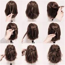 Fashion And Lifestyle Penteados Penteado Cabelo Curto Cabelo Penteado
