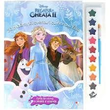 Les infos, chiffres, immobilier, hotels & le mag. Disney Regatul De GheaÈ›Äƒ Ii SÄƒ PictÄƒm Noi Aventuri Cu Anna È™i Elsa Carte De Colorat Cu PensulÄƒ È™i Acuarele De Disney Copii Varsta 3 5 Ani Litera Ro