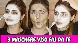 Maschere per il viso fai da te. 3 Maschere Viso Fai Da Te Pelle Secca Mista E Grassa Semplici E Naturali Diy Face Mask Youtube