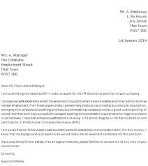 Sample cover letter for an hr assistant position. Cover Letter Examples Hr