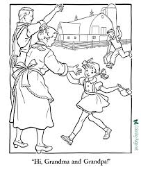 These grandparents day coloring pages are a fun way to celebrate. Grandparents Coloring Pages