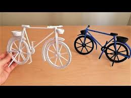 Kagittan Bisiklet Nasil Yapilir How To Make Paper Cycle Paper Crafts Youtube 2020 Elisi Fikirleri Balonlar Fikirler