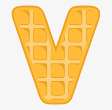 Free for commercial use ✓ no attribution required . V Alphabet Waffle Letter Typography Text Font Waffle V Transparent Png 649x720 Free Download On Nicepng