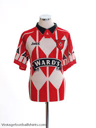 Egcn), formerly robin hood airport doncaster sheffield, is an international airport at the former raf finningley station, in the metropolitan borough of doncaster within south yorkshire, england. 1995 96 Sheffield United Home Shirt Mint L For Sale