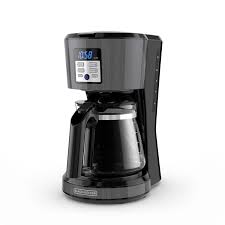 White vinegar and commercial descaler. Black Decker 12 Cup Coffeemaker Programmable Exclusive Vortex Technology Black Stainless Steel Cm1331bs Walmart Com Walmart Com