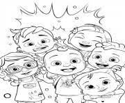 Free printable cocomelon colouring sheets. Cocomelon Coloring Pages To Print Cocomelon Printable
