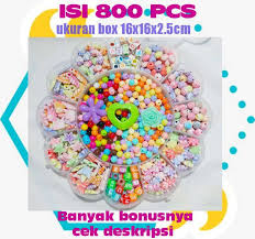 Bunga yang cantik ini sering dijumpai di beberapa penjual atau toko bunga. Jual Mainan Edukasi Anak Perempuan Manik Meronce Gelang Dan Kalung Diy Box Bunga Matahari Terbaru Juni 2021 Blibli