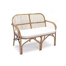 Scegli la consegna gratis per riparmiare di più. Divanetto In Rattan Naturale 2 Posti Eco Brigros