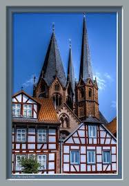 Things to do in gelnhausen, germany: Turme Der Marienkirche Von Gelnhausen Hessen Main Kinzig Kreis House Styles Cologne Cathedral Mansions