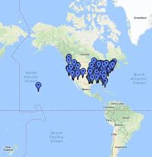 Map Of Locations That Guy Fieri From Food Network Visited On Diner Drive Ins And Dives I 39 Ll Keep It Updated When He Visits Map Location Map Me On A Map