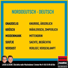 Delta Radio Norddeutsch Kurs Fur Anfanger Witzige Spruche Spruche Zitate Worter