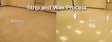An 80 to 100 grit pad does the trick. Strip And Wax Process Explained Step By Step