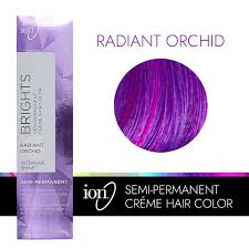 Can you use ion permanent color without developer? Ion Color Brilliance Semi Permanent Neon Brights Hair Color Radiant Orchid
