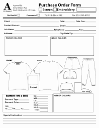 Embroidery Order Form Template Luxury Best S Of Logo Embroidery Order Form Template Order Form Template Templates Embroidery Logo