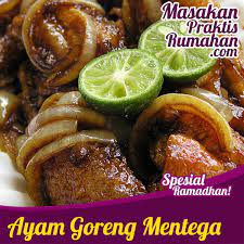 Ayam Goreng Mentega Masakan Praktis Rumahan Food Cooking Food And Drink