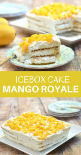 Mango Royale Made With Delicious Layers Of Whipped Cream Graham Crackers And Sweet Manila Mangoes French Dessert Recipes Fruit Recipes Dessert Recipes Easy